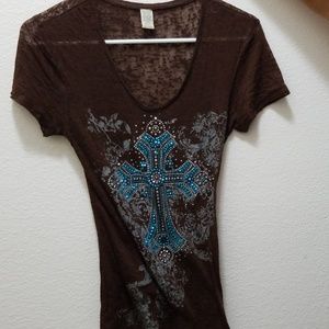V neck t shirt